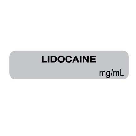 Nevs Lidocaine 5/16" x 1-1/4" Gray w/Black SANTW-0086